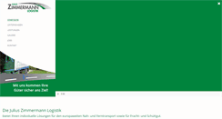 Desktop Screenshot of j-zimmermann-transporte.de